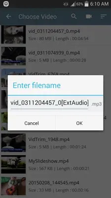 Video Cutter android App screenshot 2